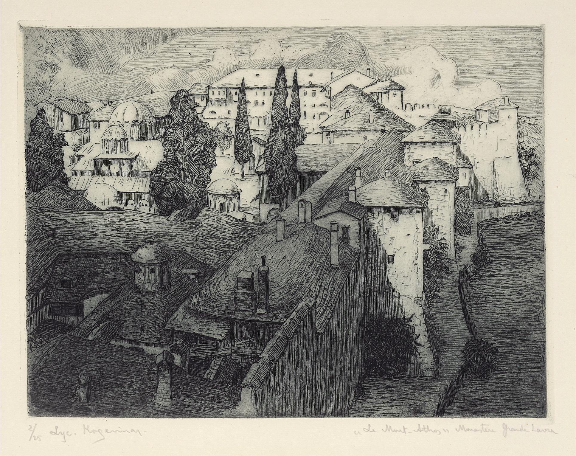 Mount Athos (suite) Megisti Lavra Monastery National Gallery