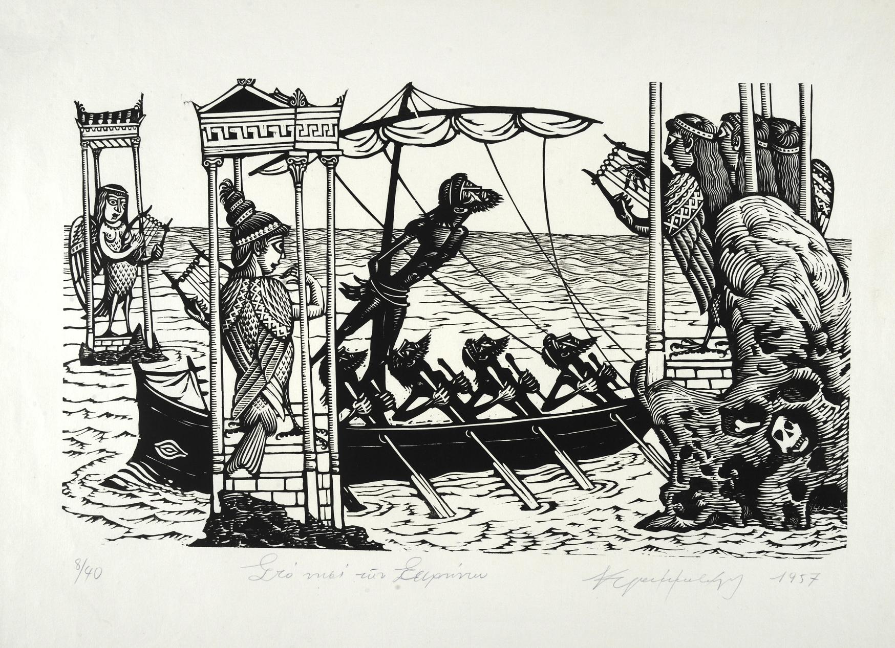 On the island of the Sirens - National Gallery