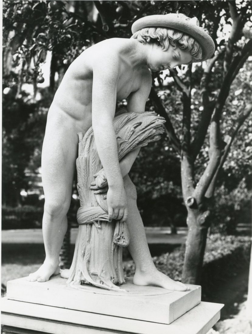 Ο Θεριστής στον κήπο του Ζαππείου το 1980 (;)