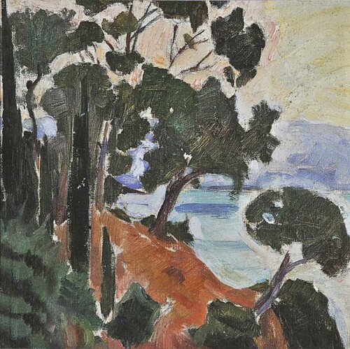 Painting on Corfu