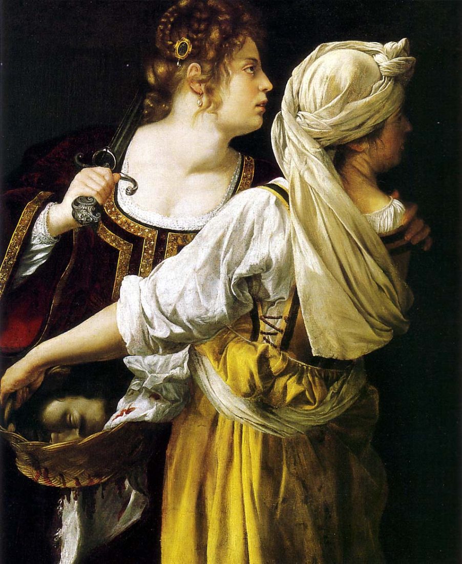 Η Ιουδήθ και η δούλη της, 1612-13