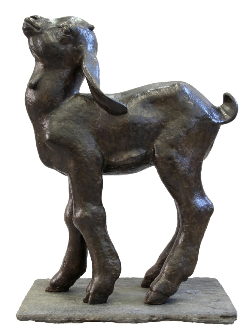 Kid, bronze cast