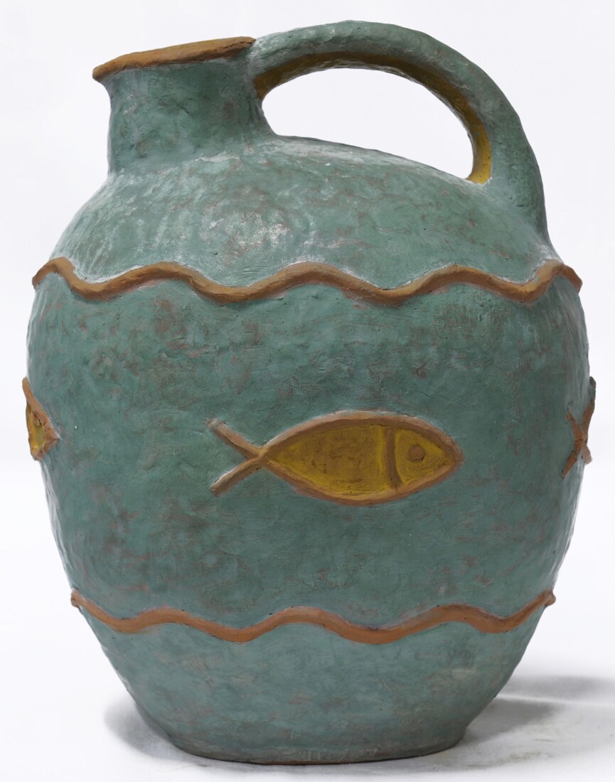 Jug Decorated with Fish, before 1954