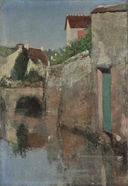 Houses on a Canal - Rizos Ιakovos