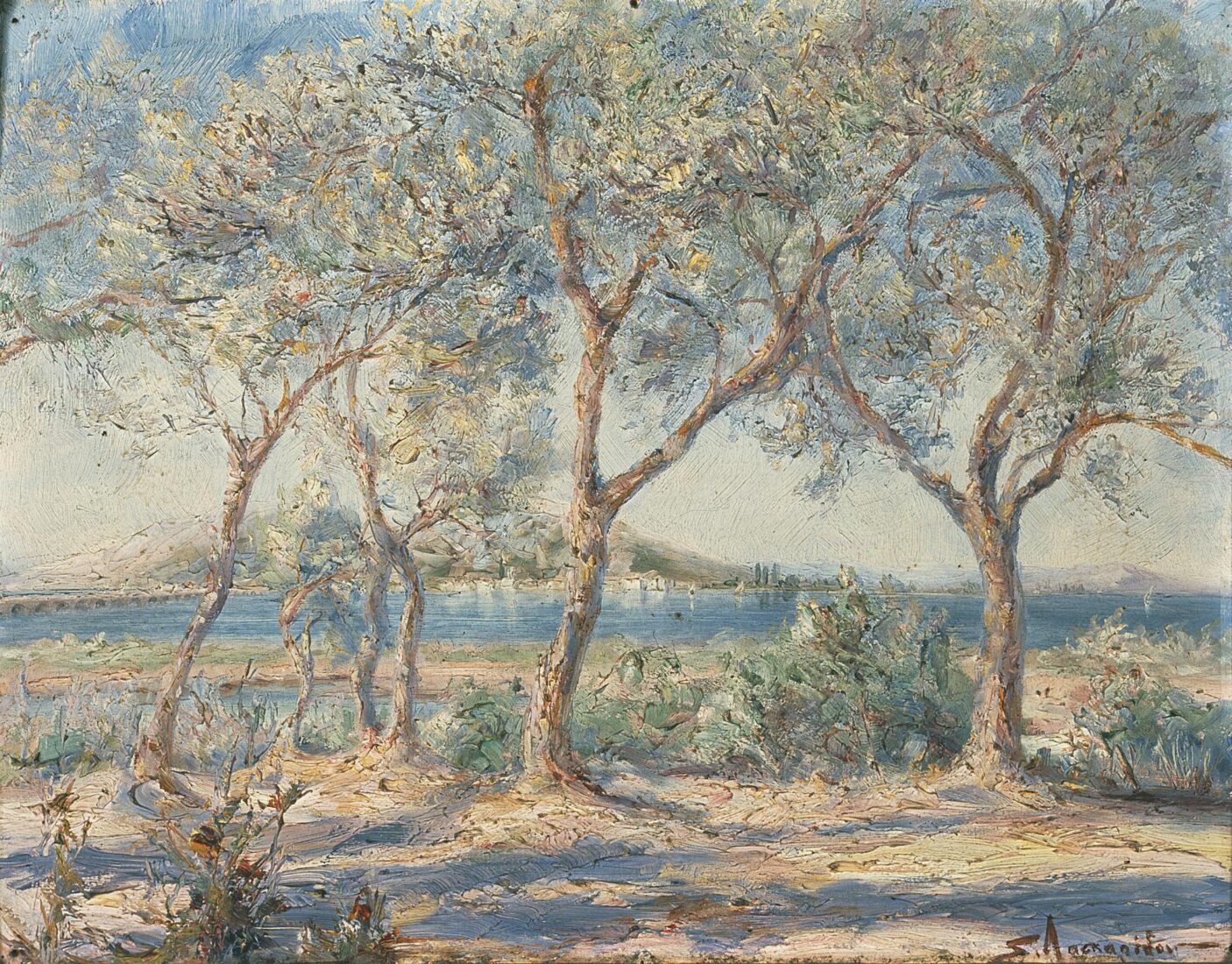 Landscape from Etoliko - Laskaridou Sofia