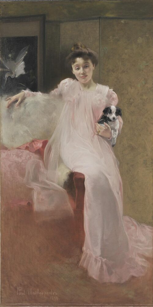 Lady with a Little Dog - Mathiopoulos Pavlos (Paul)