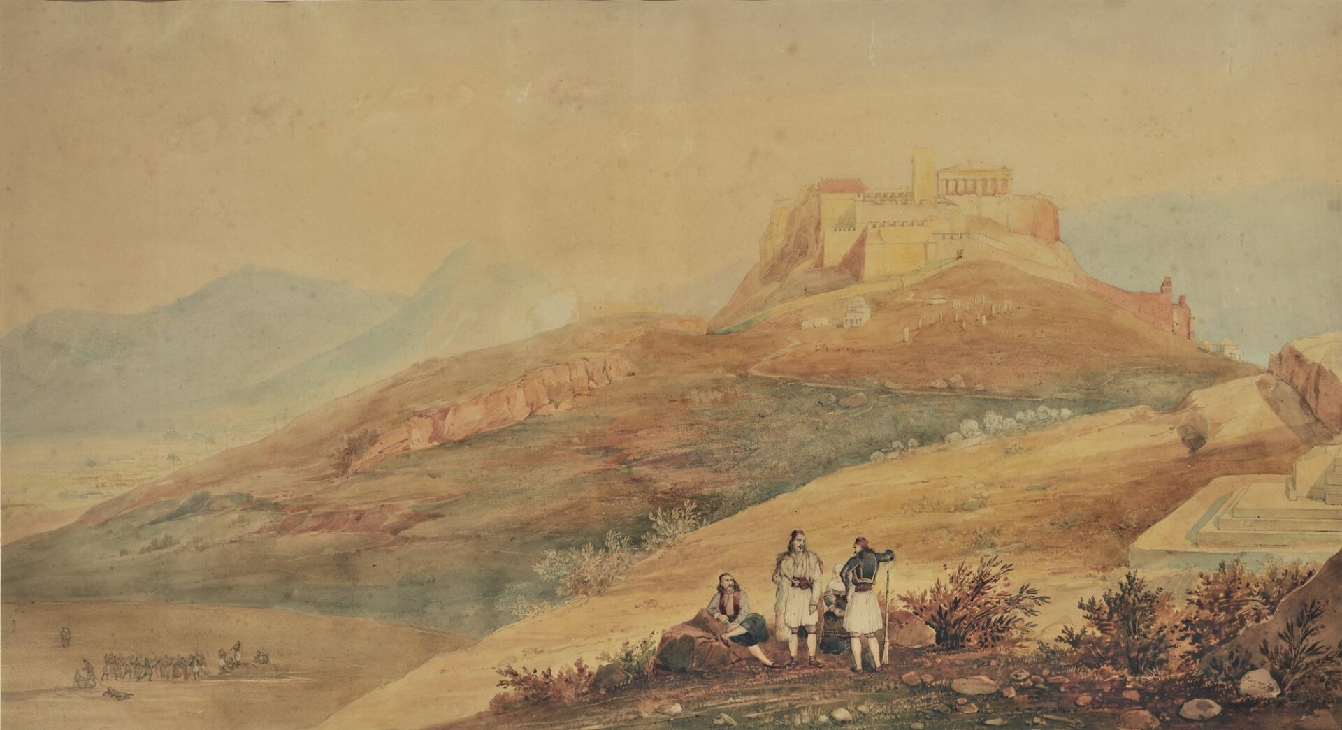 Άποψη της Ακρόπολης - Μαργαρίτης Γεώργιος