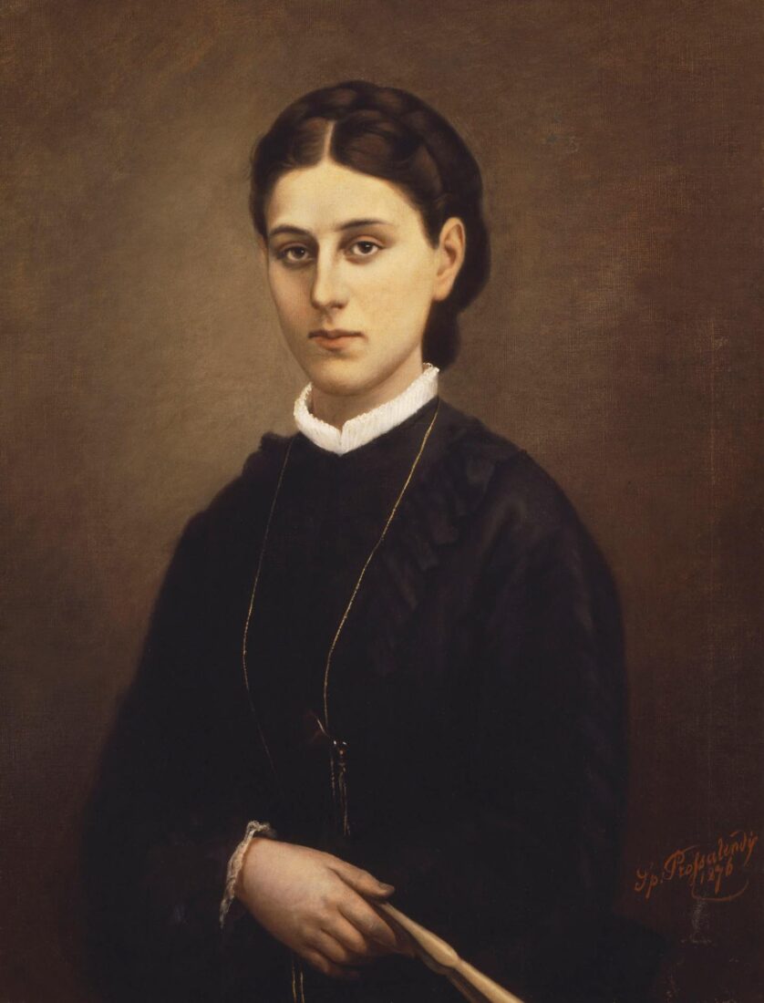 Portrait of Euphrosyni, Daughter of Georgios Karatzas - Prosalendis Spyridon