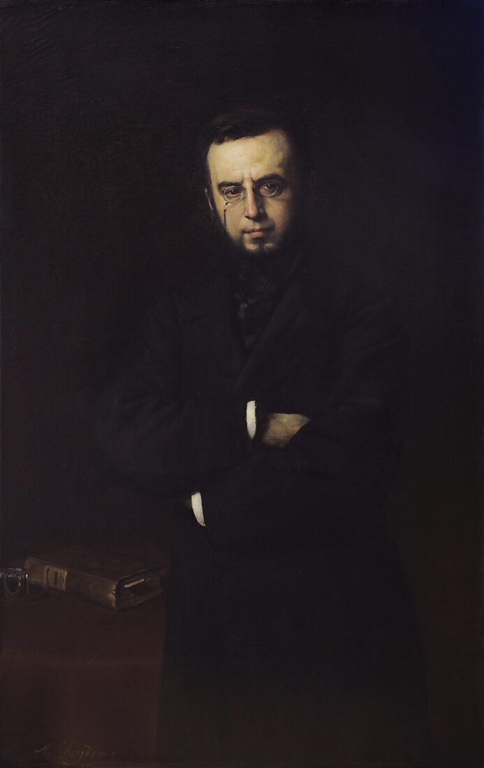 Portrait of Dimitrios Vikelas - Xydias Nikolaos