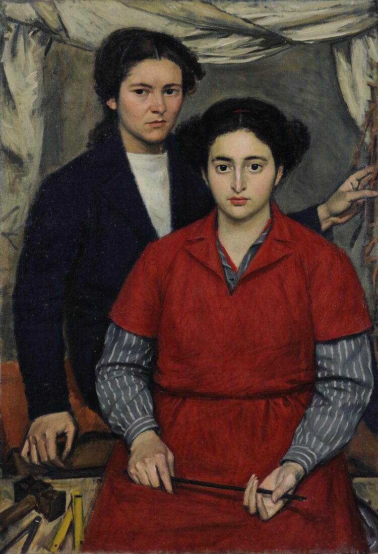 Two Girl Friends - Moralis Yannis
