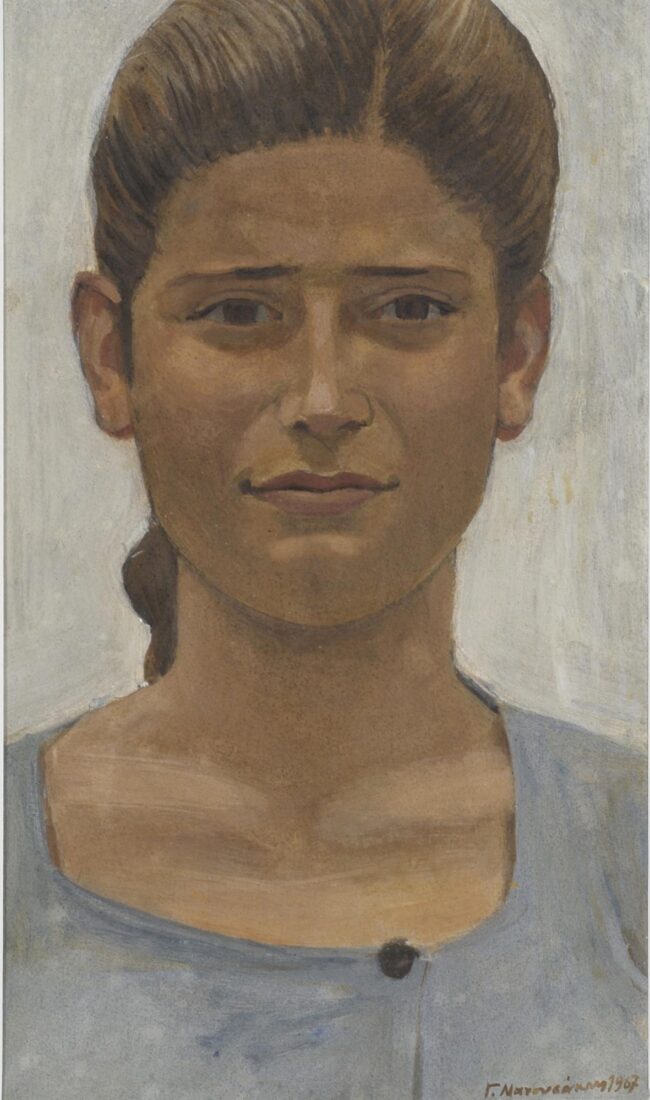 Head of a Maiden - Manoussakis Georgios