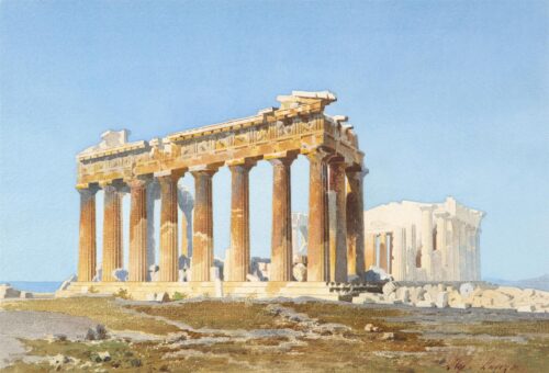 The Parthenon - Lanza Stefanos