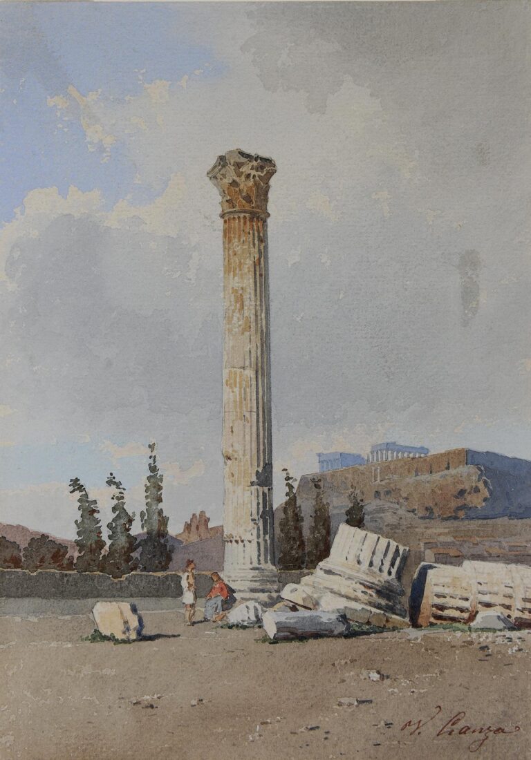 The Temple of Olympian Zeus – The Acropolis - Lanza Vicenzo