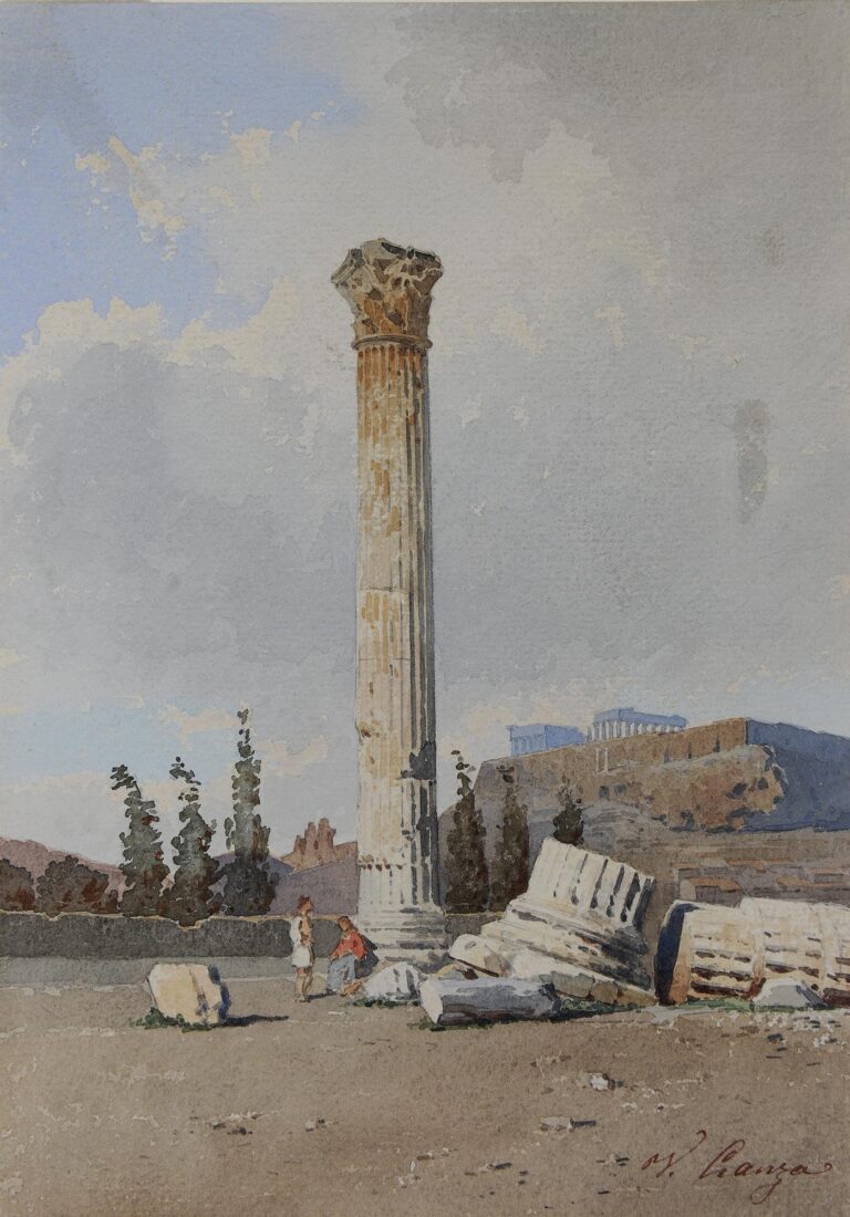 The Temple of Olympian Zeus – The Acropolis - Lanza Vicenzo