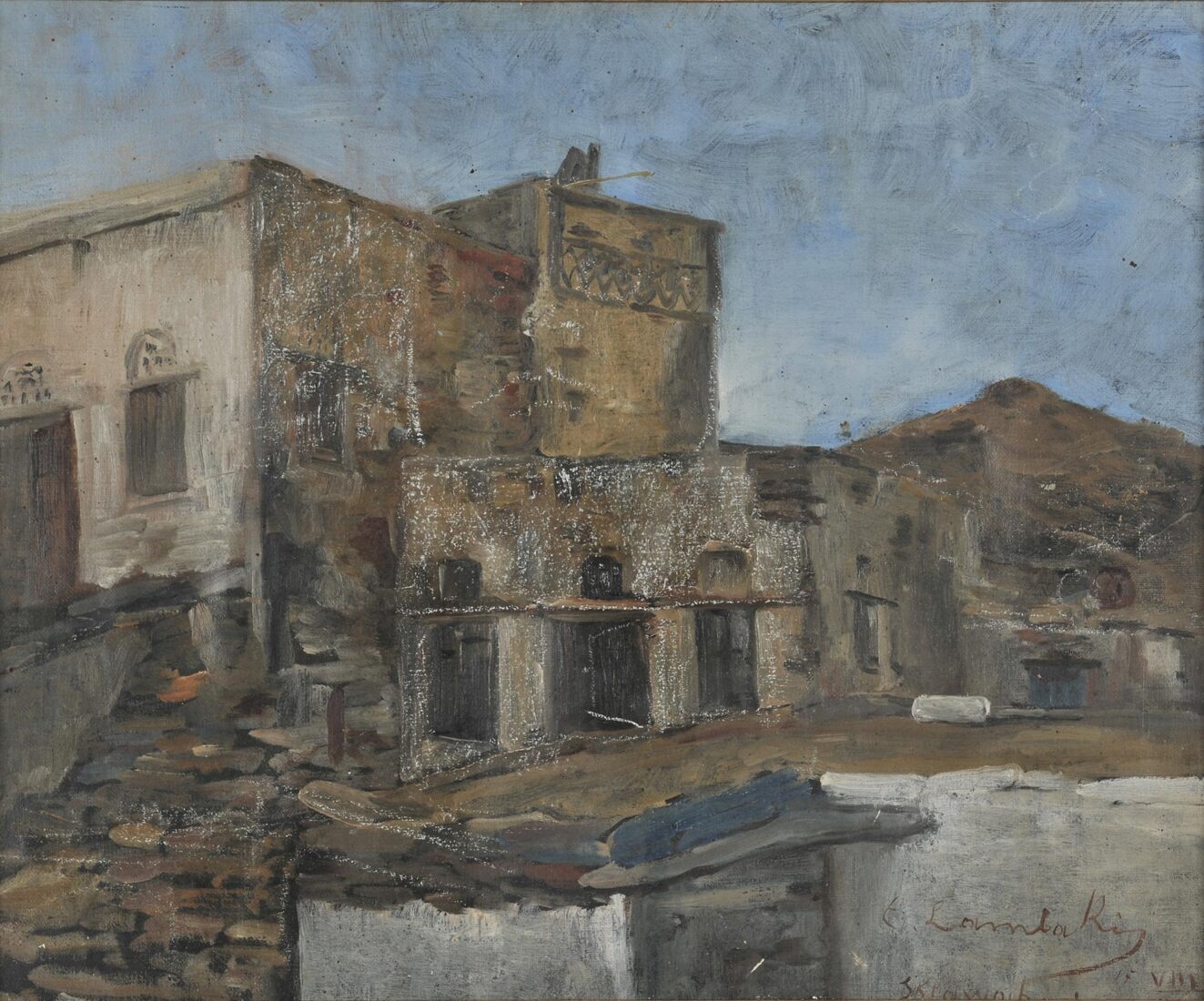 The Home of the Painter Gyzis in Sklavohori - Lambakis Emmanuel