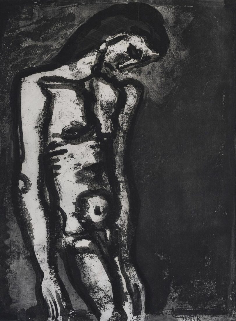 “Eternally scourged” - Rouault Georges