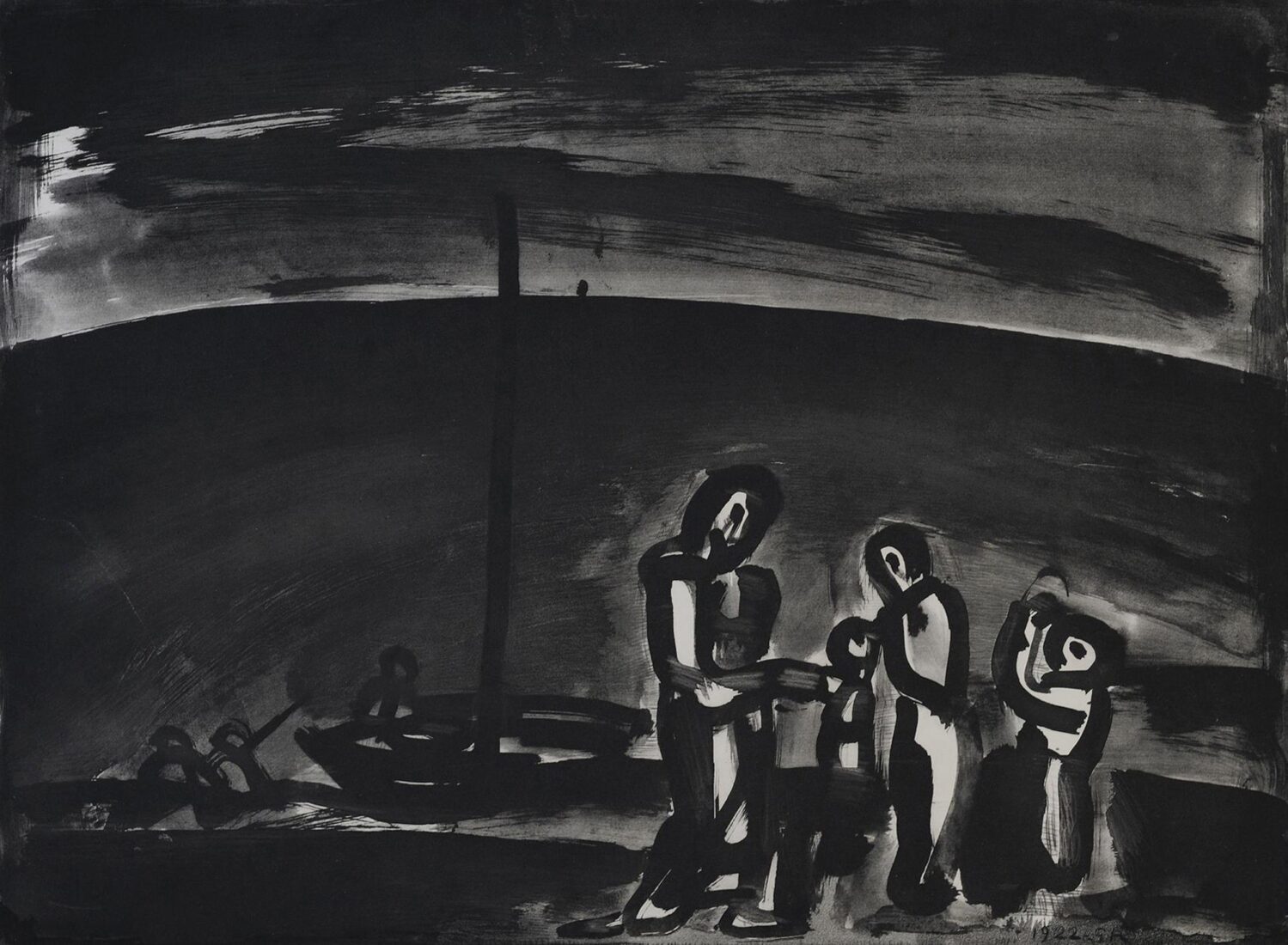 “It happens, sometimes, that the way is beautiful” - Rouault Georges