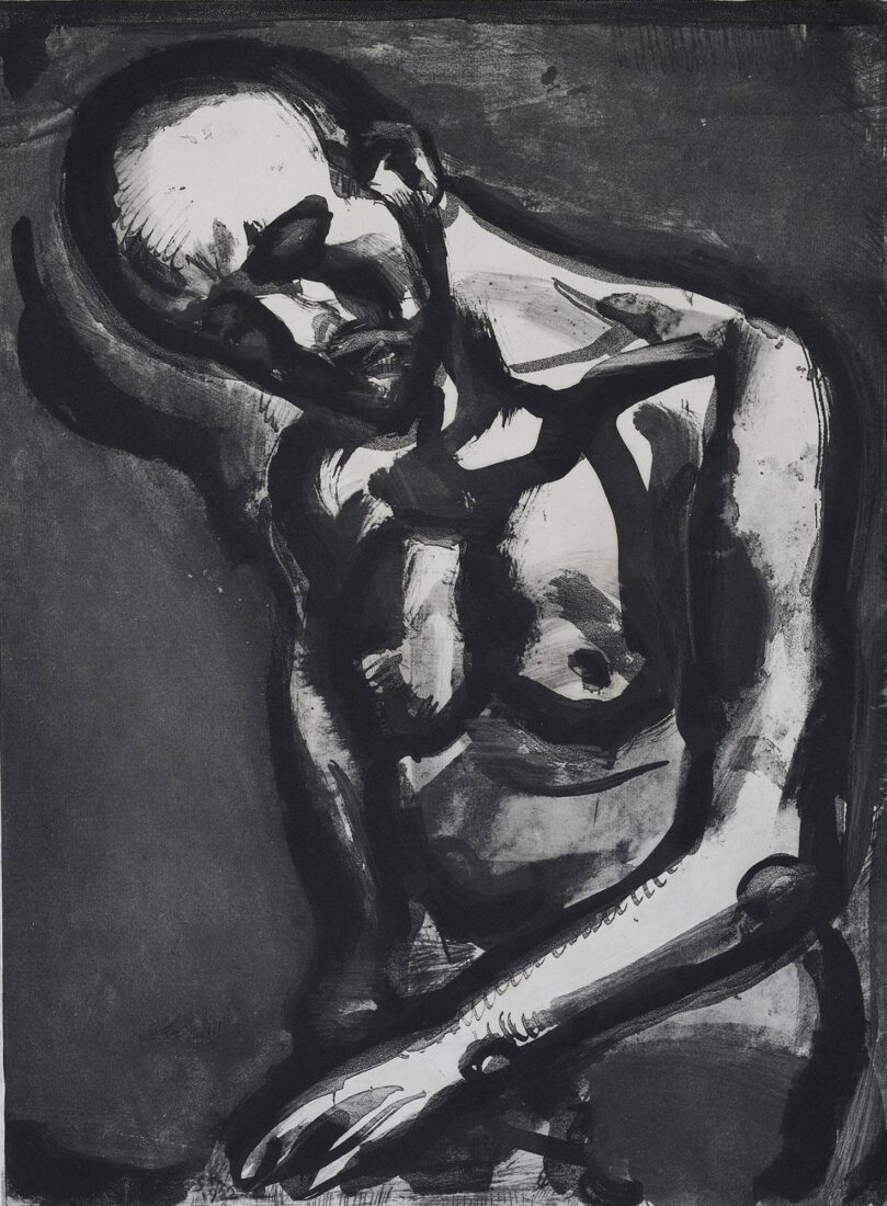 “It is hard to live” - Rouault Georges