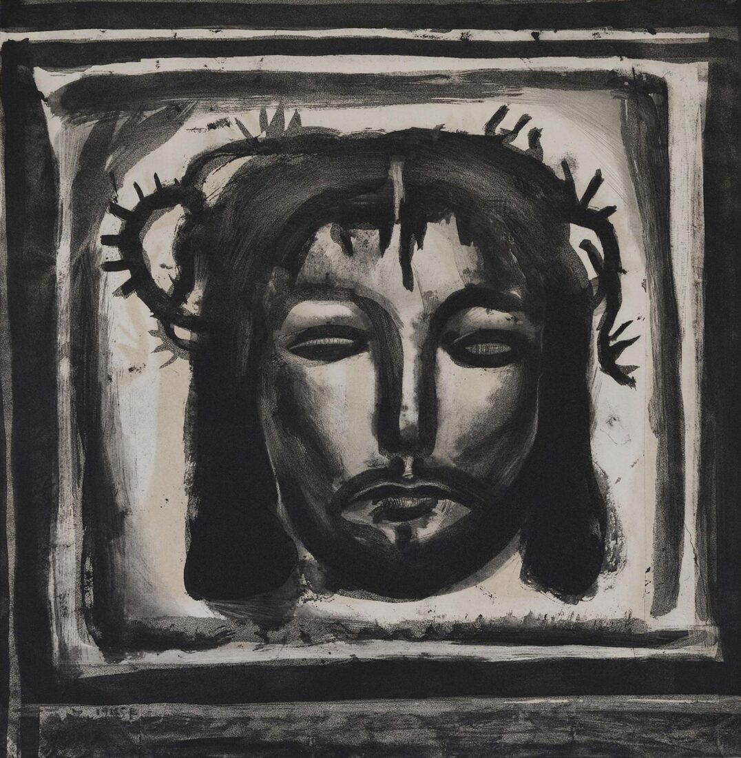 “And Veronica, with her soft linen, still walks the road” - Rouault Georges