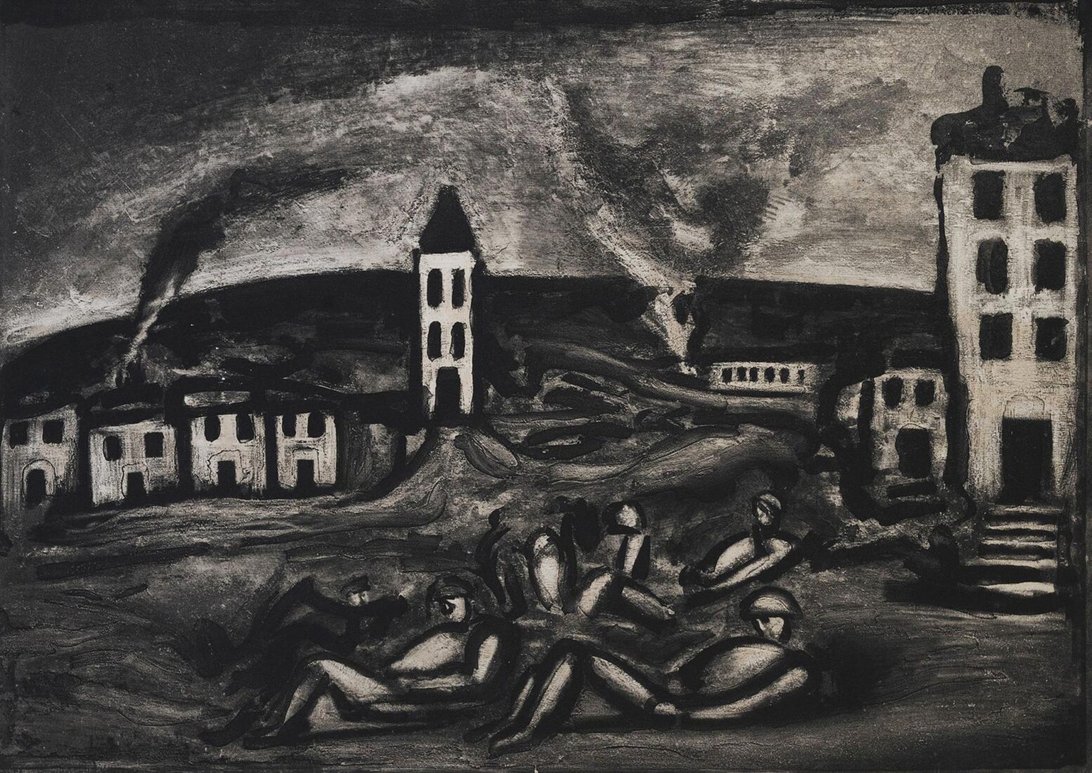 “My sweet country, where are you ?” - Rouault Georges
