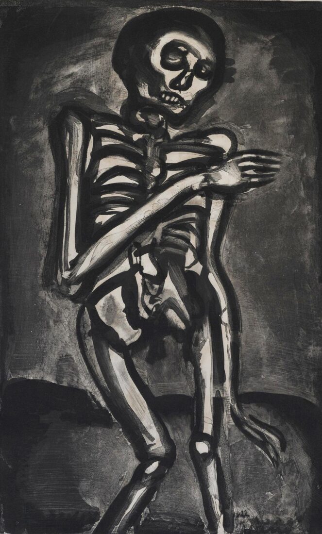 “Death took him as he rose from a βed of νettles” - Rouault Georges