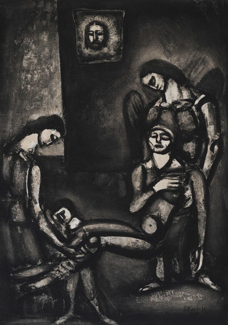 “The righteous man, like sandalwood, perfumes the axe that cuts him down” - Rouault Georges
