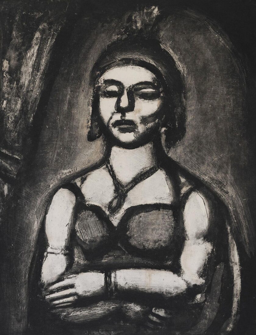 “With nails and beak” - Rouault Georges