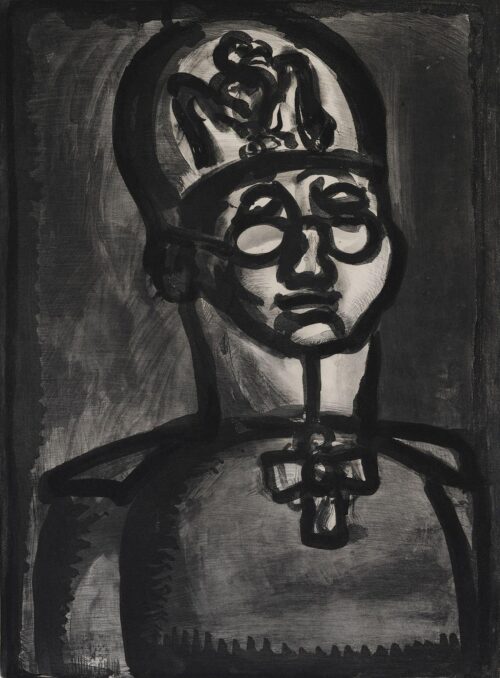 “Far from the smile of Rheims” - Rouault Georges