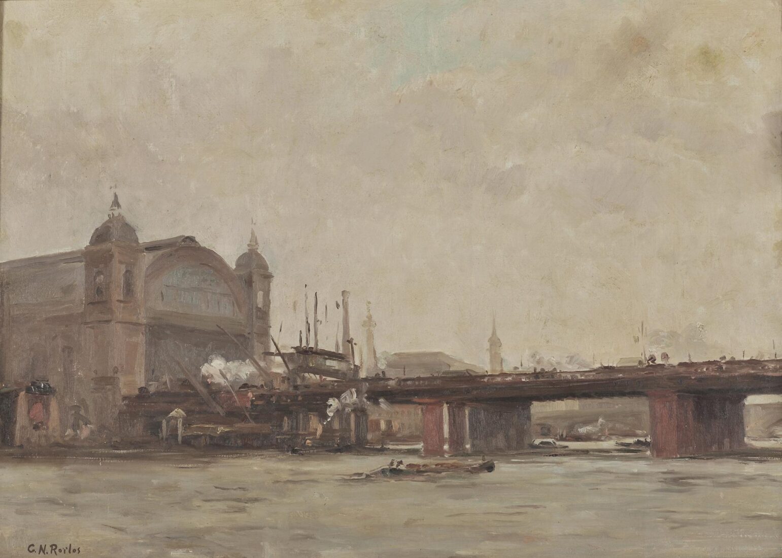 Bridge on the Thames - Roilos Georgios