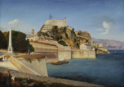 Η Κέρκυρα με το φρούριο - Pige Francesco