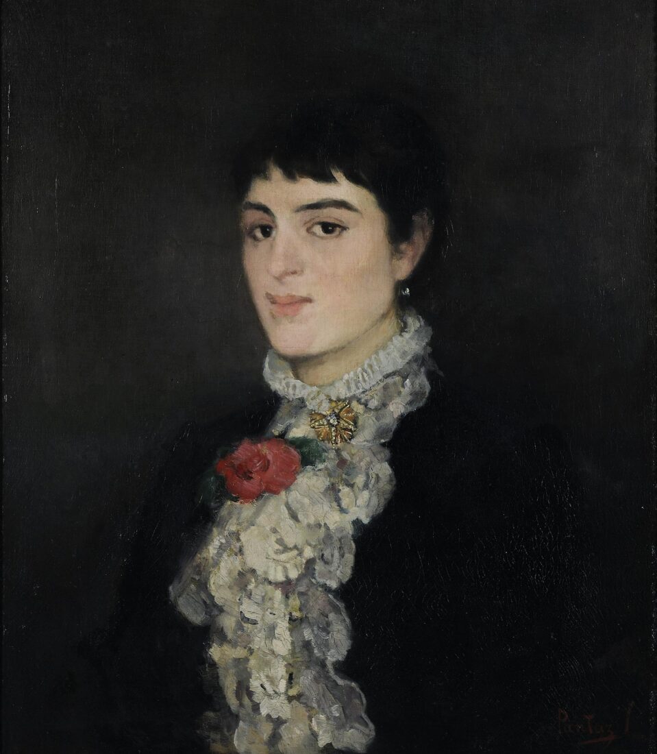 Portrait of Mrs Varvogli - Pantazis  Periklis