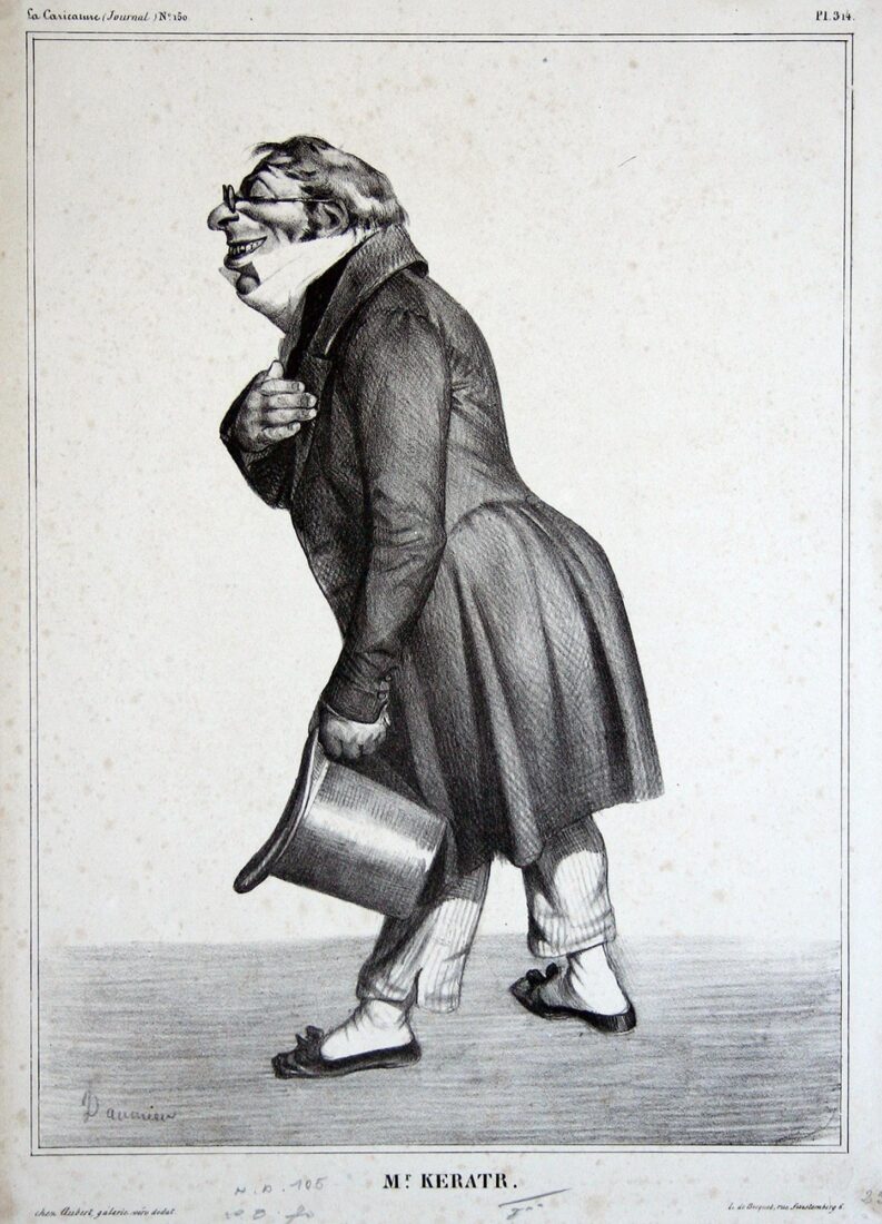 “Μr. Keratr” - Daumier Honore