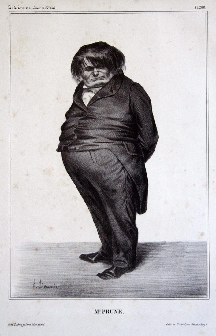 “Mr. Prune” - Daumier Honore