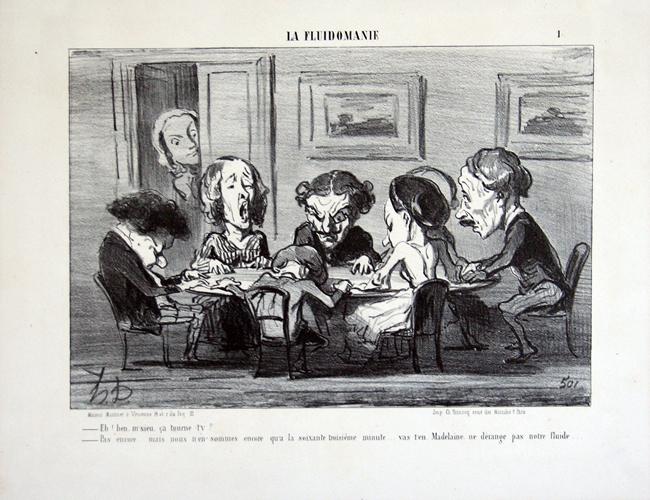 “Ghostly Games” - Daumier Honore