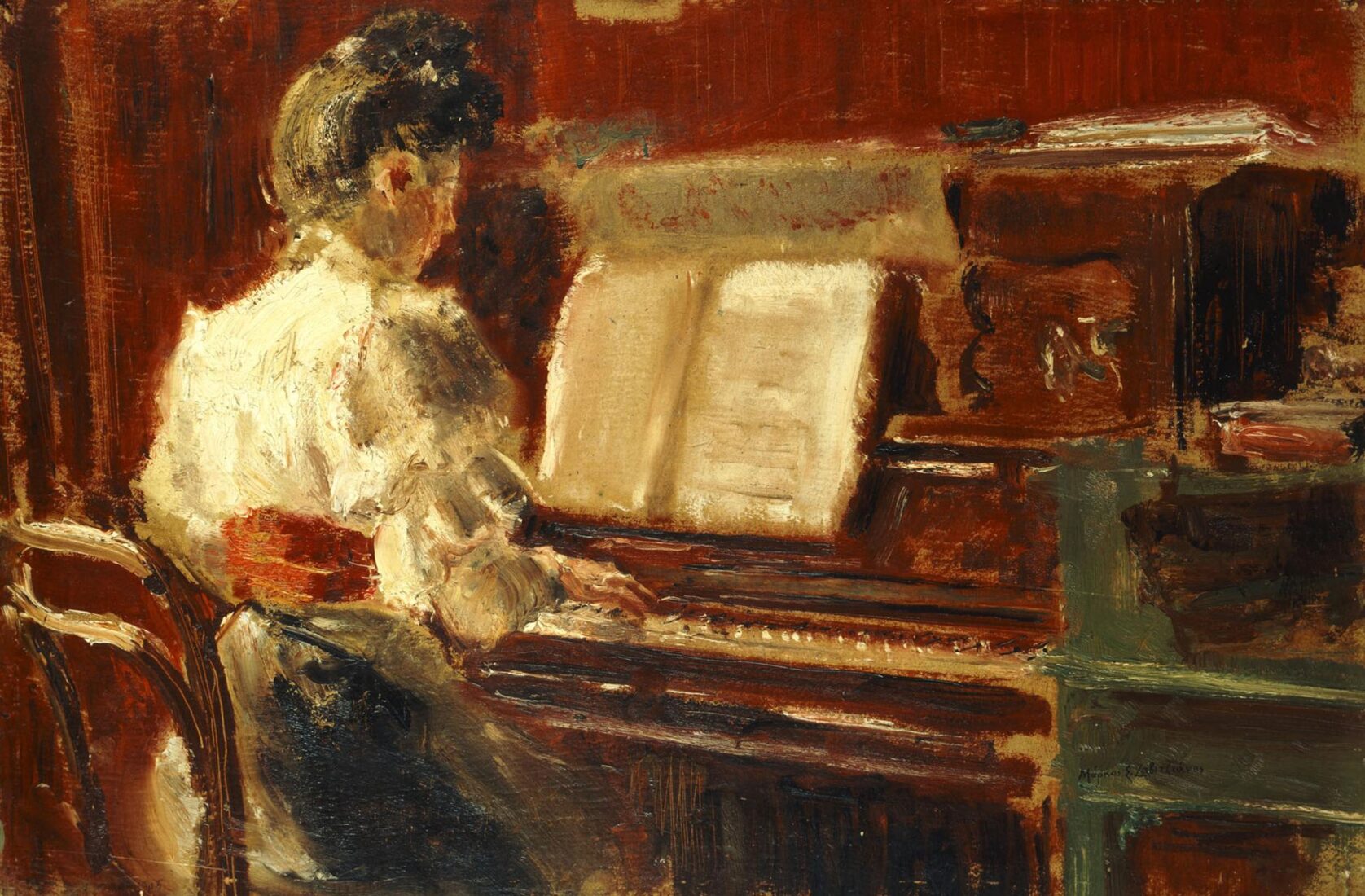 At the Piano - Zavitzianos Markos