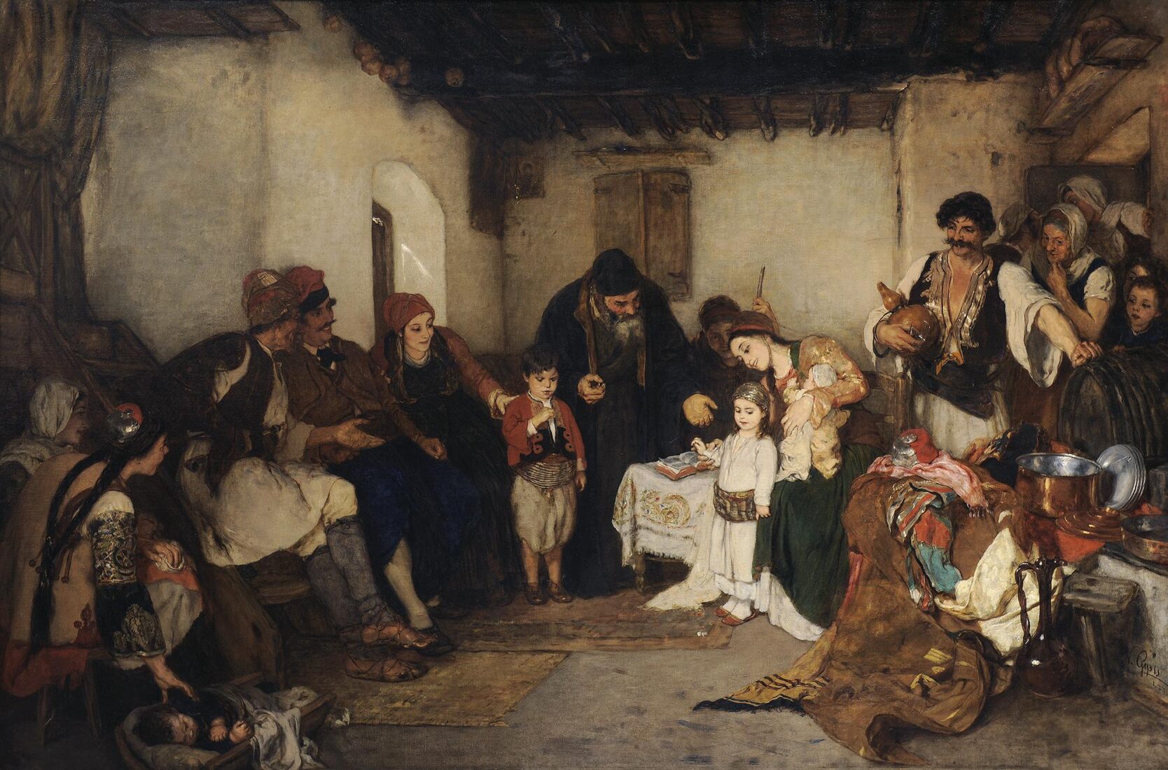 The Betrothal of the Children - Gyzis Nikolaos