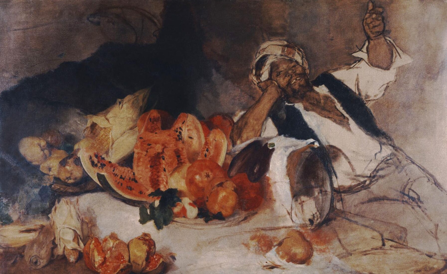 Middle Easterner with Fruit - Gyzis Nikolaos