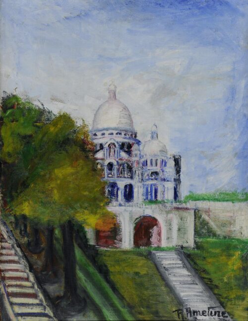 The Church of Sacre Coeur in Montmartre - Ameline R.
