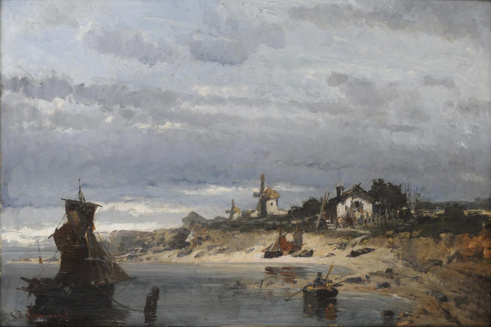Village on a Dutch Coast