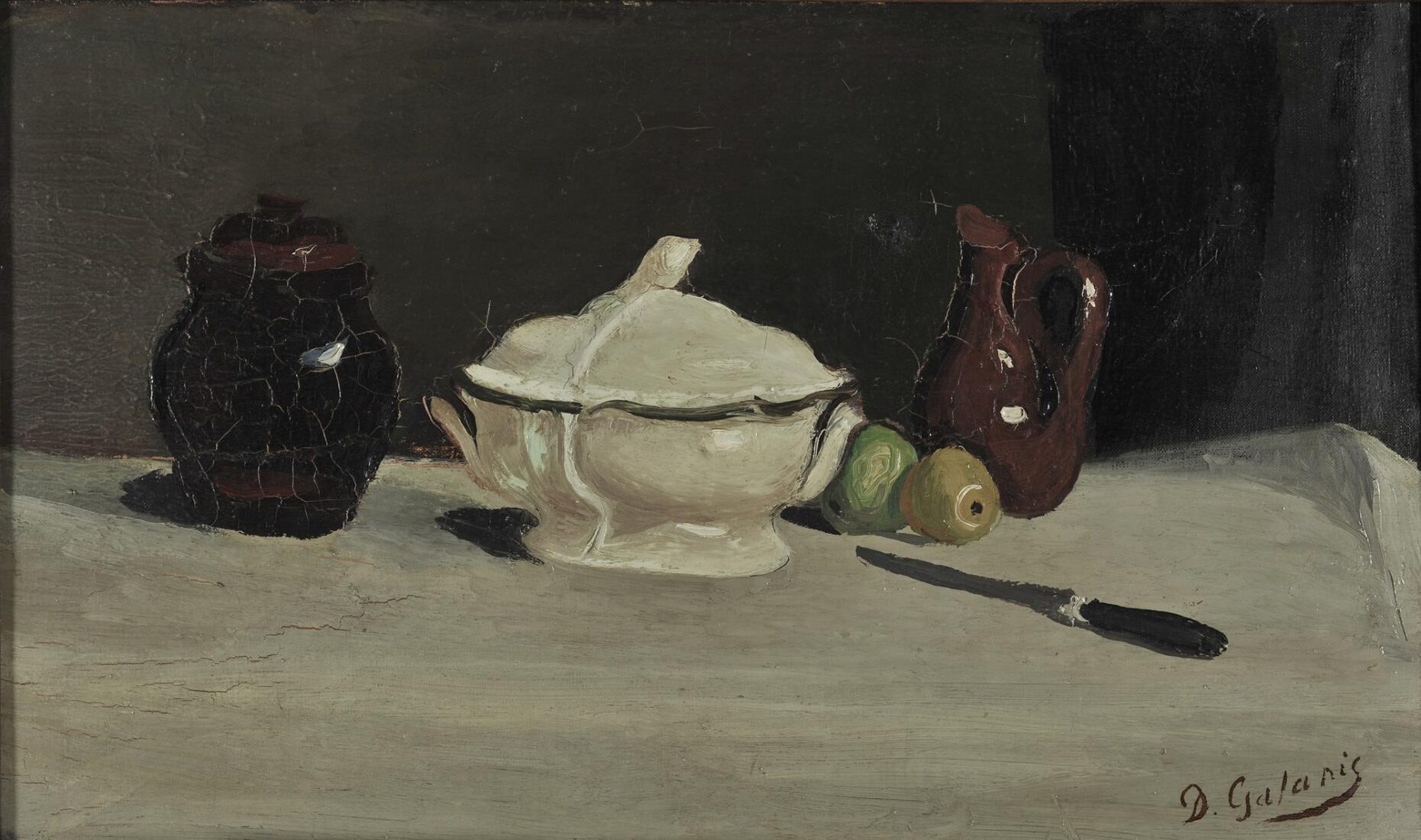 Still Life with Pottery - Galanis Dimitrios