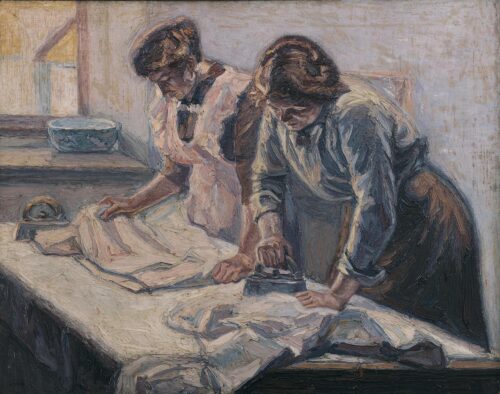 Women Ironing - Zairis Emmanuel