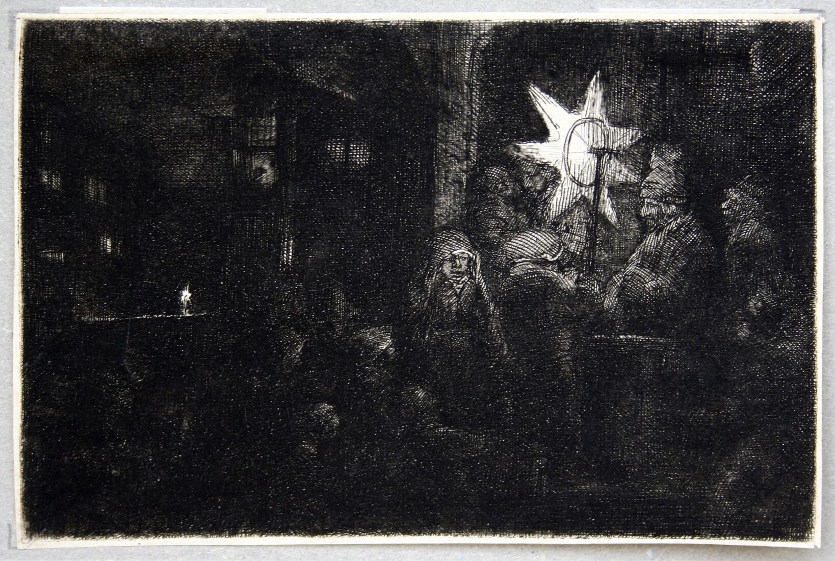The Star of the Kings: A night piece - Rembrandt Harmensz. van Rijn