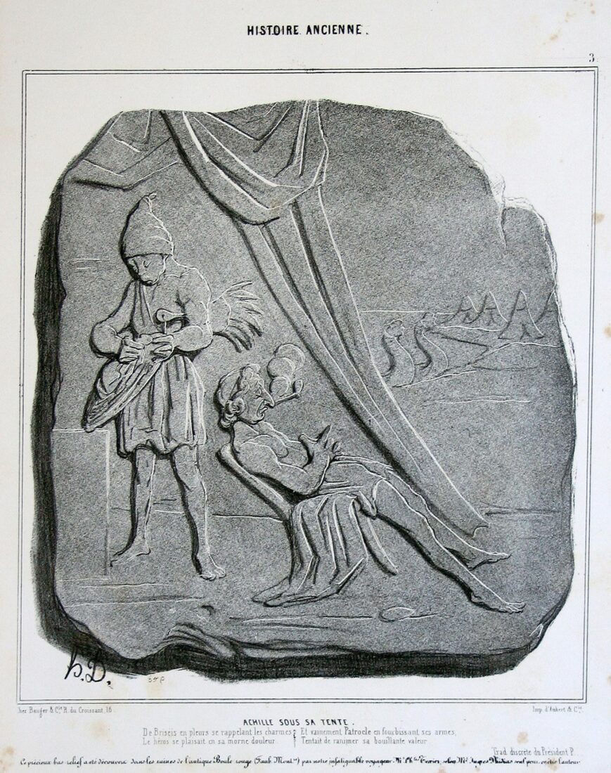 “Achilles in his tent” - Daumier Honore