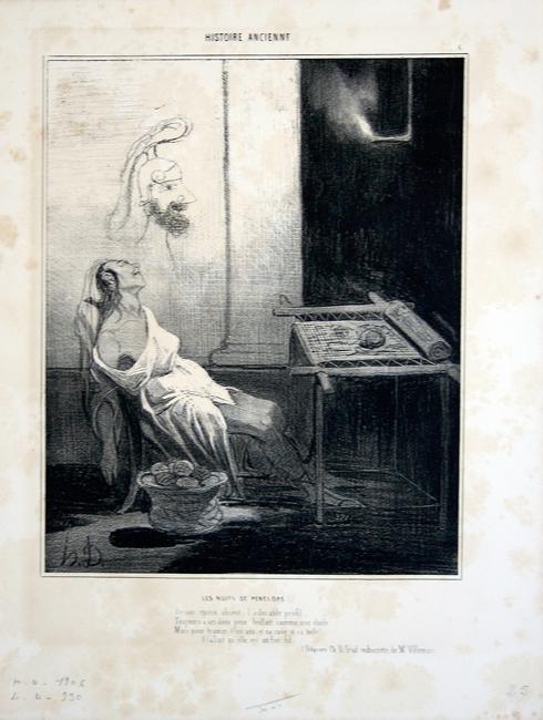 “Nights of Penelope” - Daumier Honore