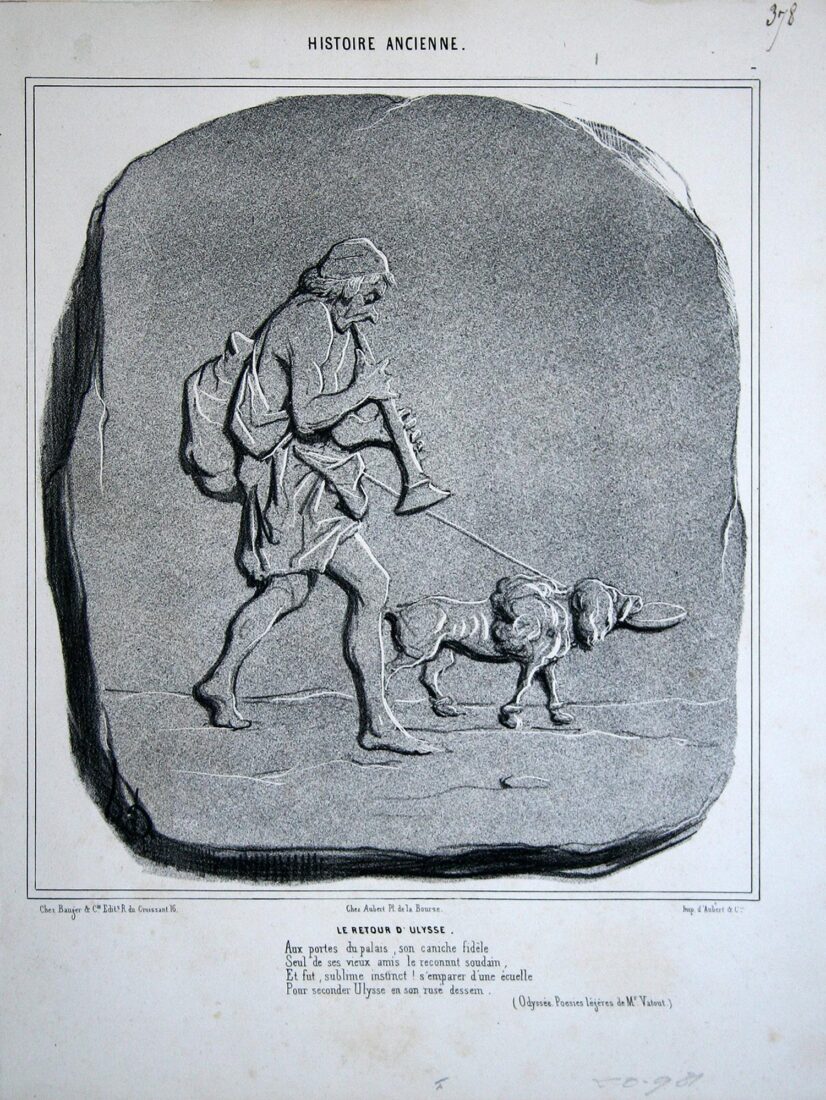 “The Return of Ulysses” - Daumier Honore
