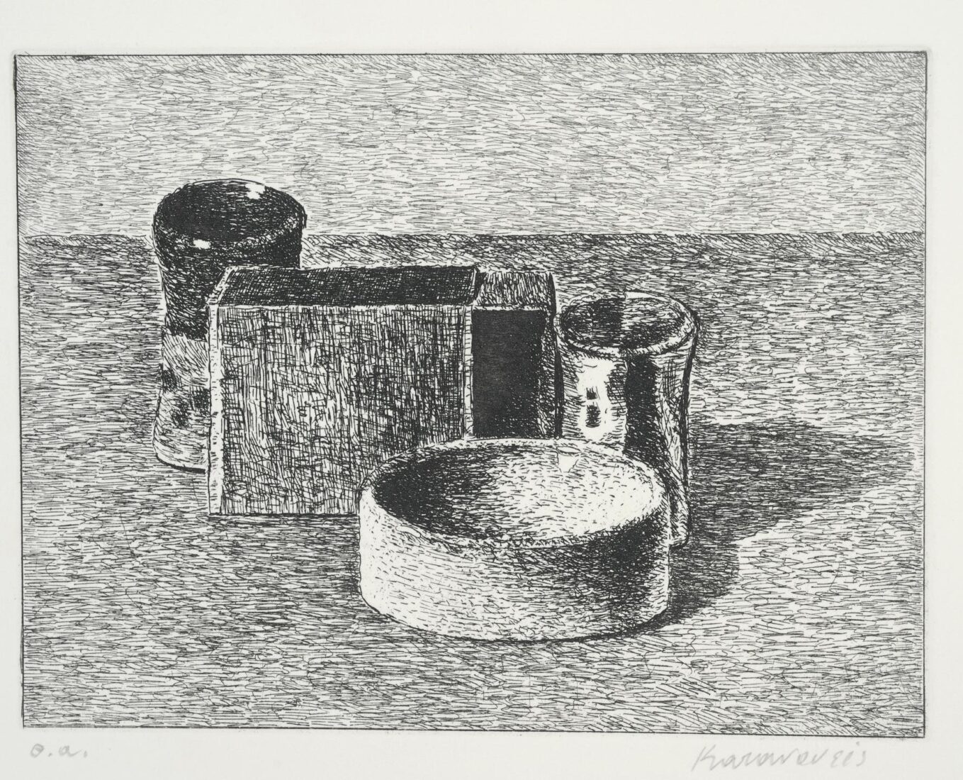Still Life with Matchbox - Karavouzis Sarantis
