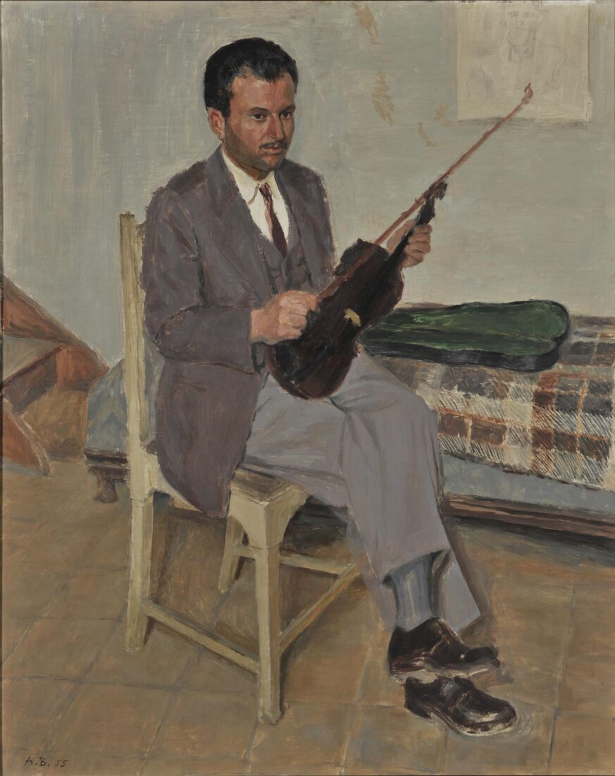 Sifnos Violinist with a Wooden Leg - Vourloumis Andreas