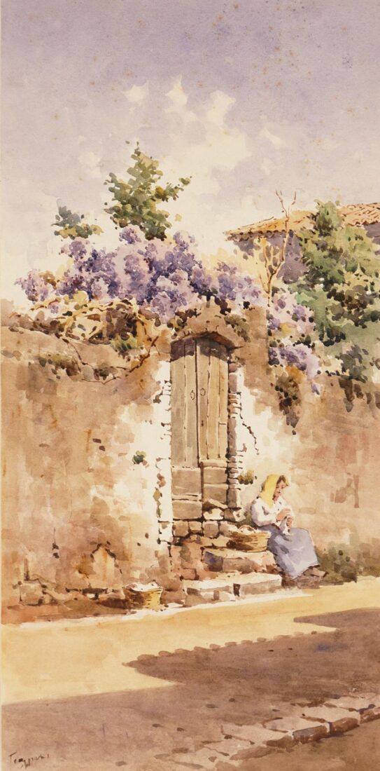 Garden Gate in Bloom - Giallinas Angelos