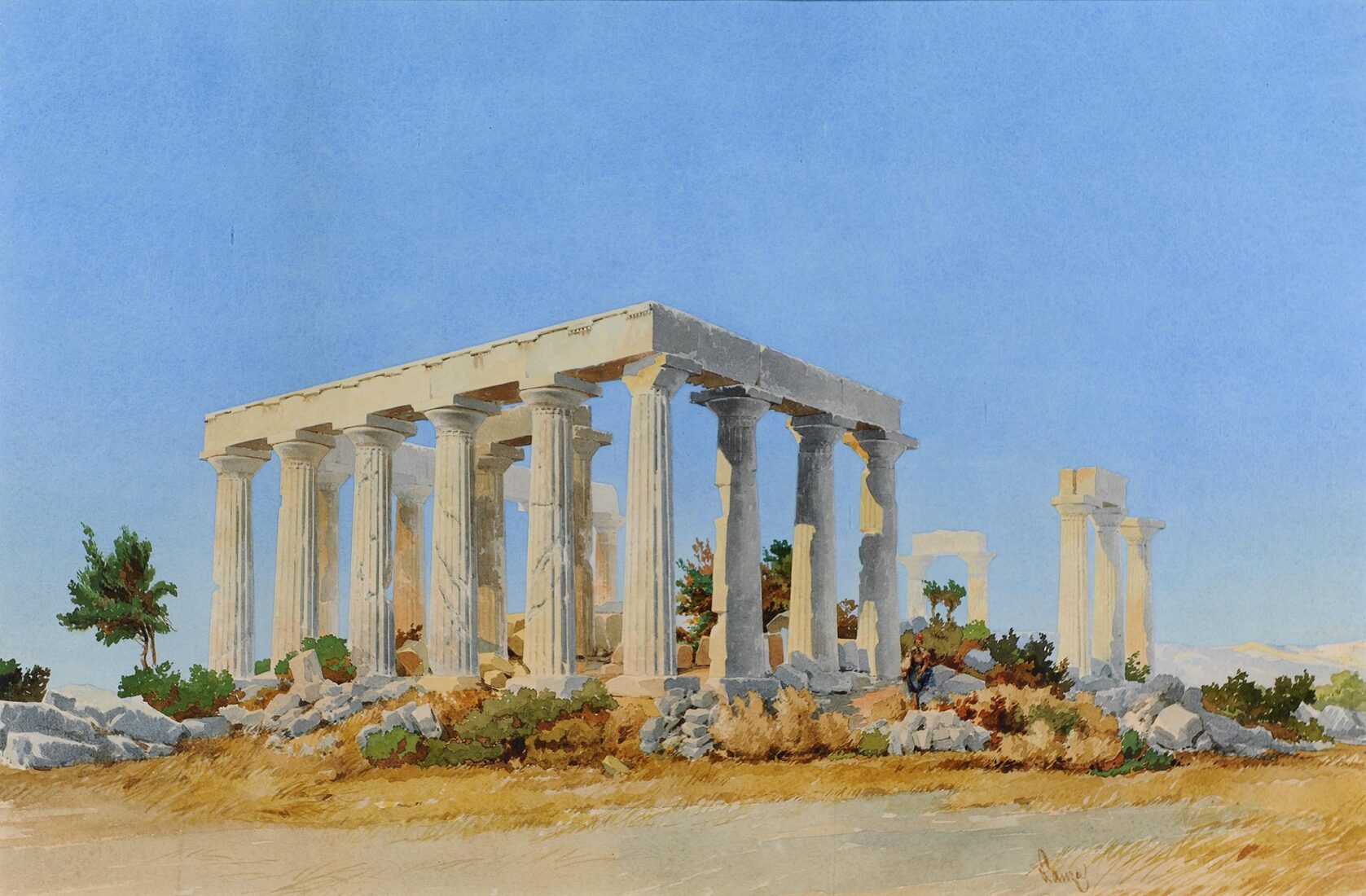The Temple of Aphaia, Aegina - Lanza Vicenzo