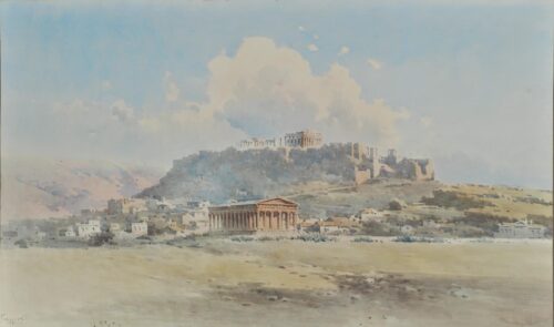 Thision and the Acropolis - Giallinas Angelos